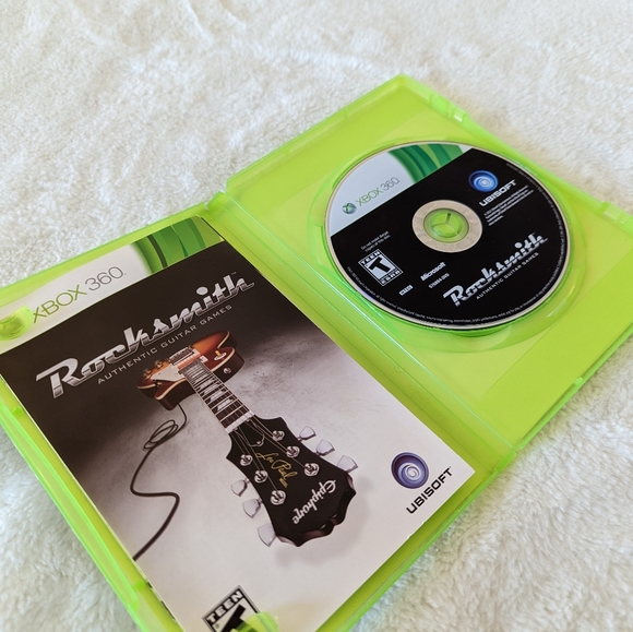 Great Condition: XBox 360 Rocksmith Authentic Guitar Video Game - Picture 9 of 11